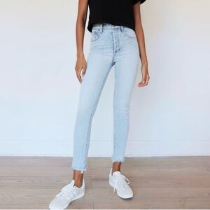Aritzia Denim Forum The Yoko High Rise Slim Jeans Size 23